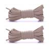 NEW Flat Shoelaces Classic Shoe Laces Off Sneaker Solid Neutral Color Replacement Shoe Strings Suitable for Sneakers Dad Shoes