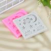 1Pc Fondant Silicone Cake Mold Cloud Star Moon Chocolate Molds Clouds Mould Cake Decorating Accessories DIY Tools