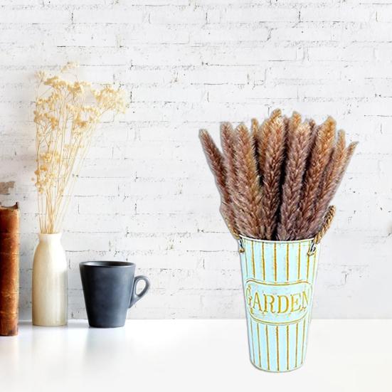 30 szt. Suszona roślina puszysta przyciągająca wzrok 2 kolory doskonałe sztuczne suszone rośliny trawiaste do użytku domowego