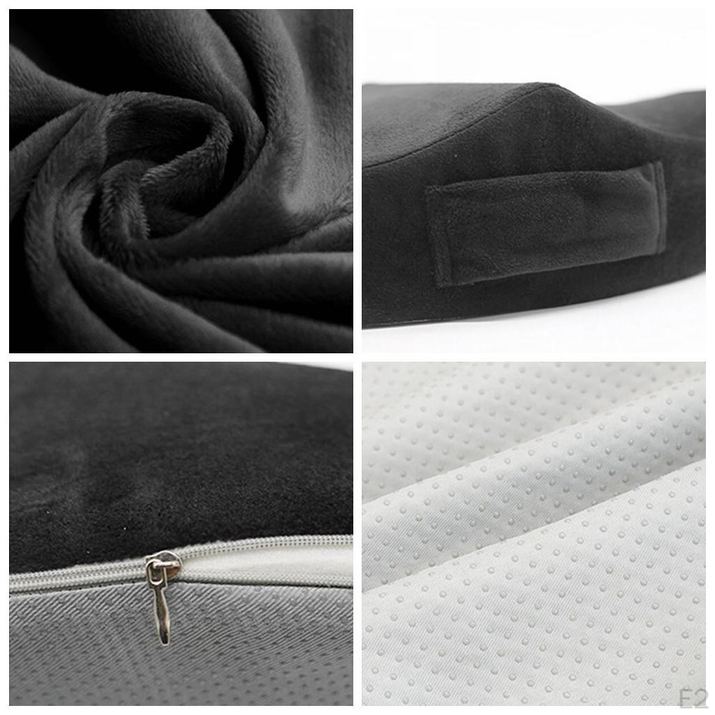 Car Office Cushions, Memory Foam , Hip Pain Cushions for Back Pressure Coccyx