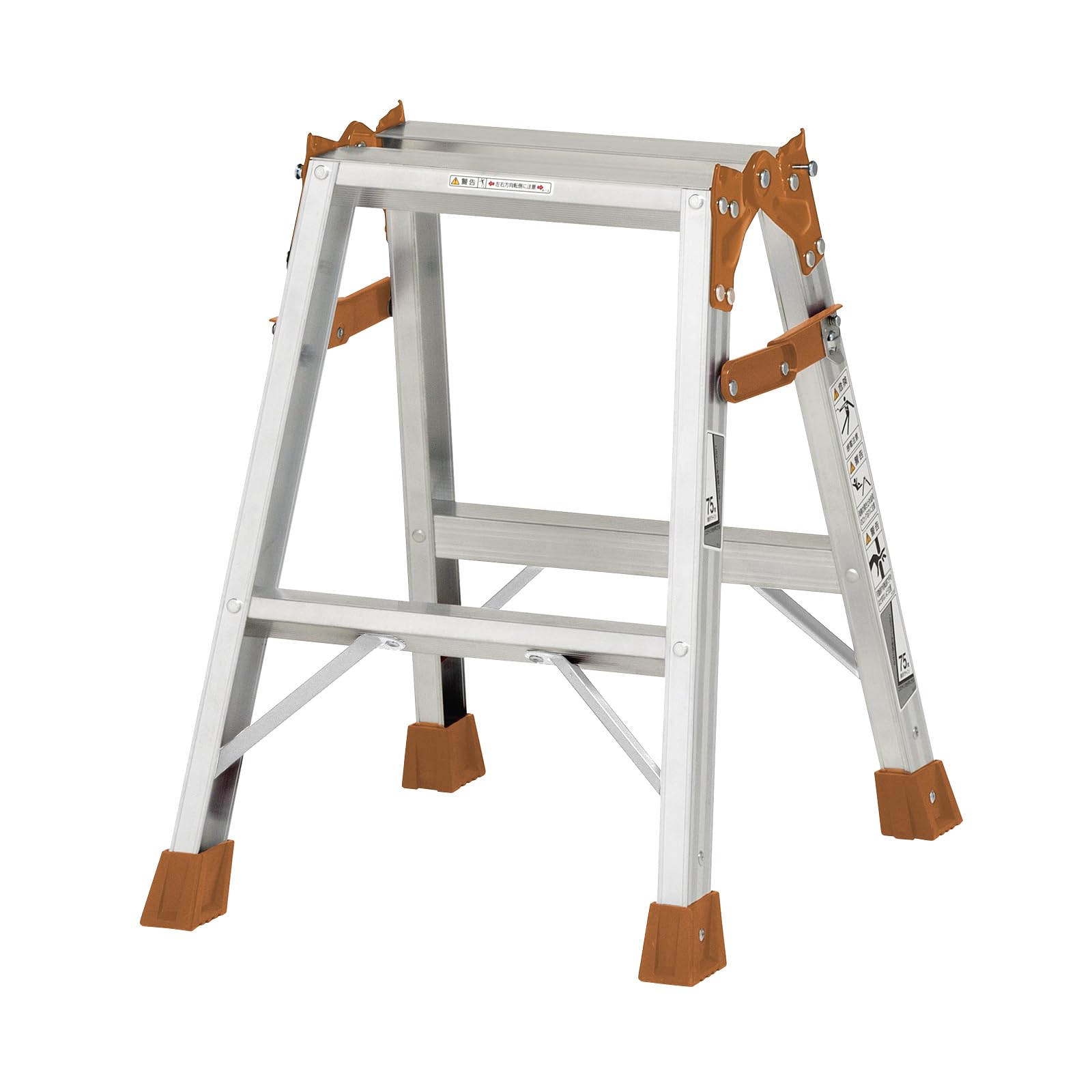 

PiCa Corporation Легкая серебристая двухступенчатая лестница K-60D, 2 фута (50см) Алюминий,