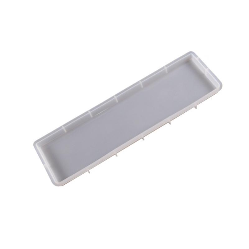 Silicone Keyboard Wrist Rest Pad Mold Wrist Support Resin Mold Rectangle Epoxy Casting Mold for DIY Crafts Home Decors