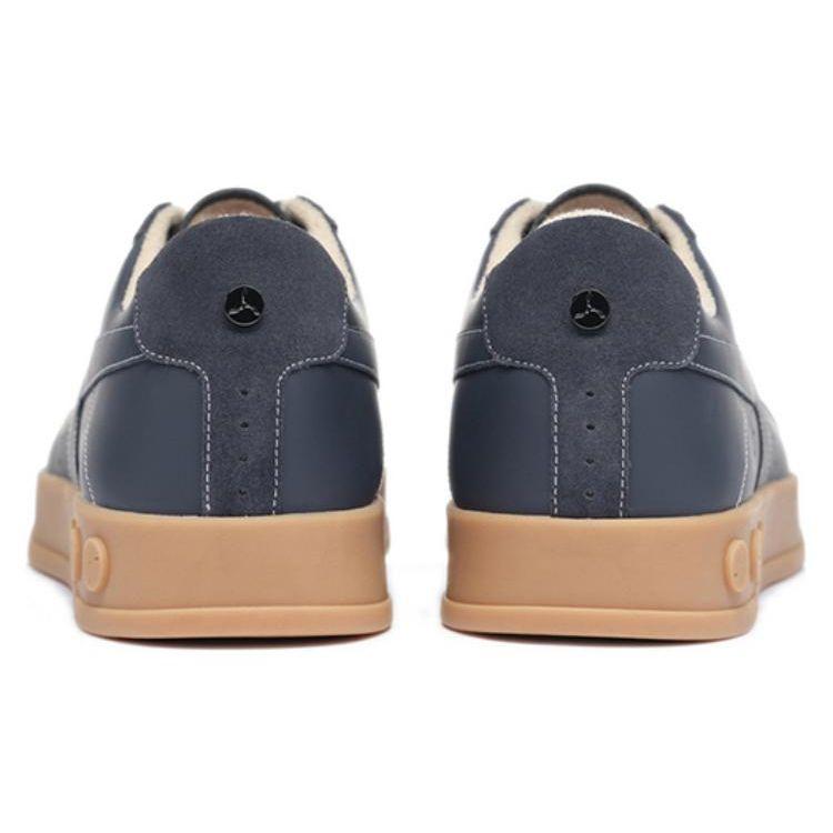 Li-Ning 1990 Classic Series Non-Slip Wear-Resistant Low-Top Skate Shoes Men Sneakers Cold-Sand-Black ALHS033-2