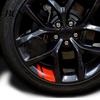Wheel Hub Reflective Strip 6Pcs Rim Sticker Waterproof Decorative Universal Car Trim Motorcycle Vehicle Supplies Exterior
