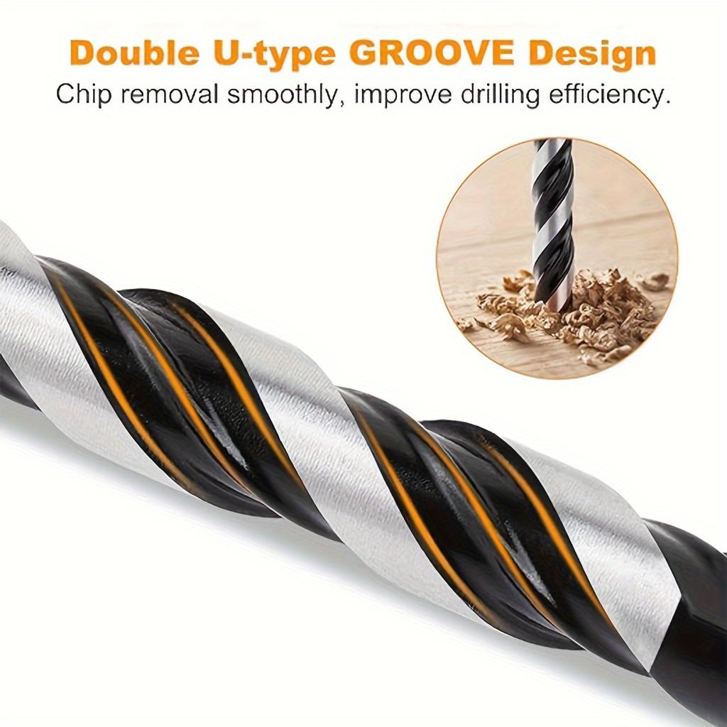 9-teiliges Profi-Steinbohrer-Set für Glas/Ziegel/Kunststoff/Zement/Holz/Fliesen/usw., Industriestärke Hartmetallbohrerspitze