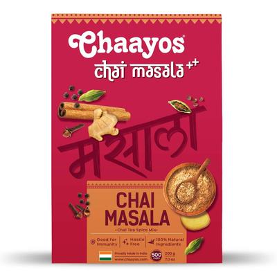 Chaayos Tea Masala Powder, 100Gram, Chai Masala, Immunity Booster, 100% Natural Ingredients