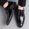 Fashion Casual Business Men's Leather Shoes Fashionable gentleman style Daily leisure party Outdoor Wedding Groom Shoes Plus Size 38-48