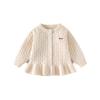Girls' Autumn Knitted Cardigan - Fashionable Baby and Children's Sweater