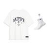 Li-Ning BadFive Short Sleeve T-shirt 'White' Men's ATST547-1