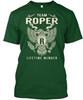 Team Roper Lifetime Member T Shirt Made In the USA Size S To 5XL