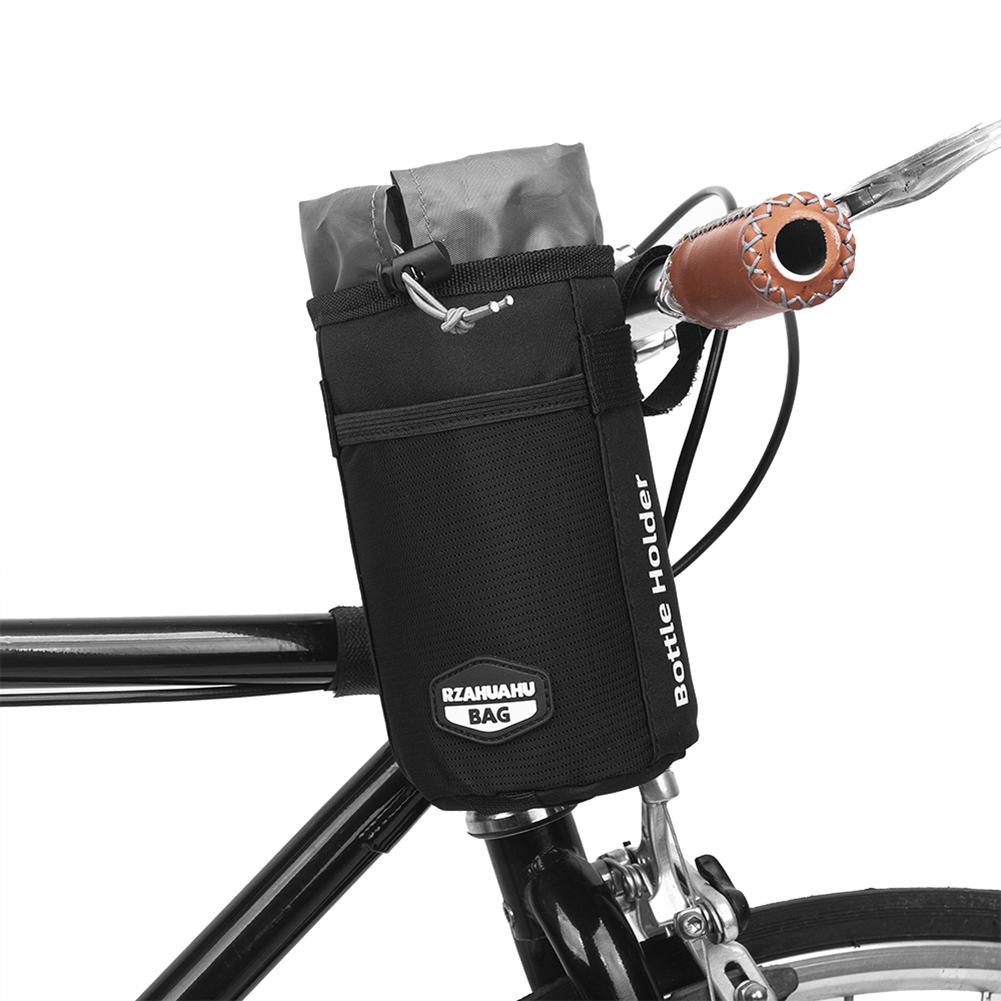 Bicycle Bag Cycling Water Bottle Carrier Pouch Bicycle Handlebar Bag Electric Scooter Portable Kettle Holder Bicycle Accessories