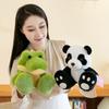 Creative Big Feet Animal Plush Toy Panda Doll Koala Fox Raccoon Doll Children'S Gift Grab Doll