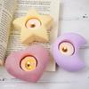 DIY Eid Crescent Moon Star Candle Holder Silicone Mold 3D Heart Candlestick Resin Gypsum Mould Ramadan Ornament Tools Home Decor