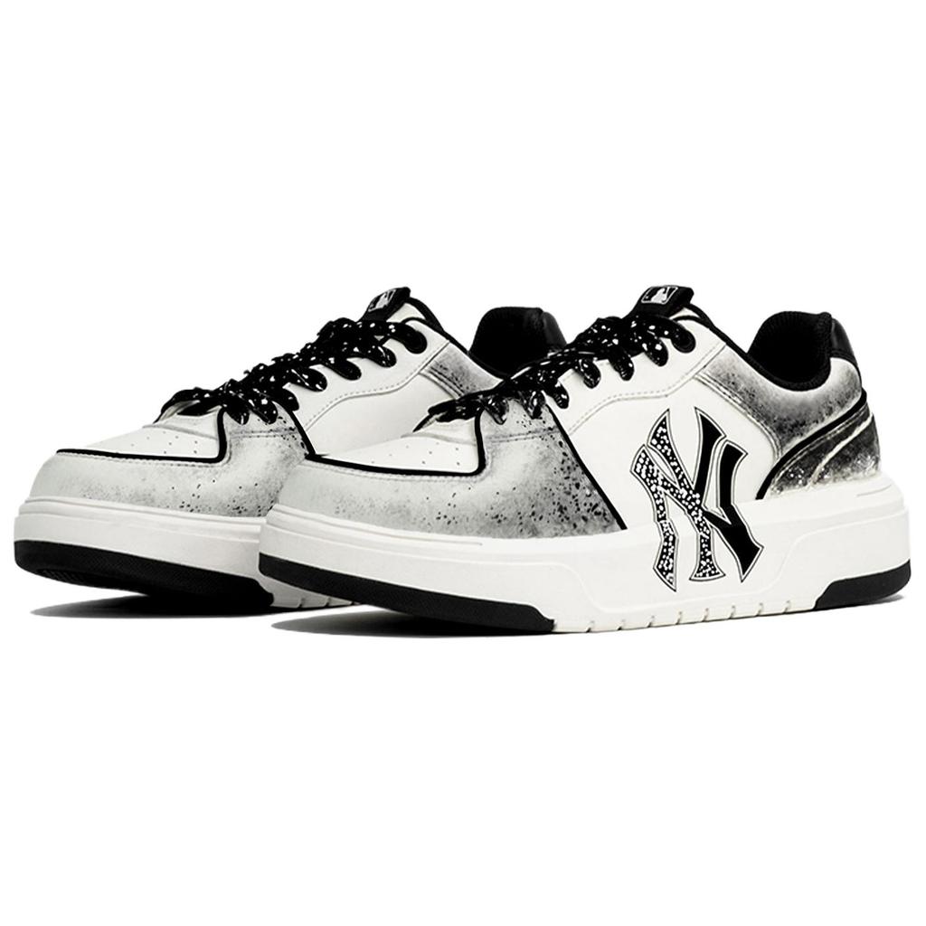 MLB Chunky Liner PU Kaleidoscope, Day And Night, Shopping Bag Abrasion Resistant Low top Skateboard Shoes Unisex 3ASXCA12N-50WHS(Team113-BOX)