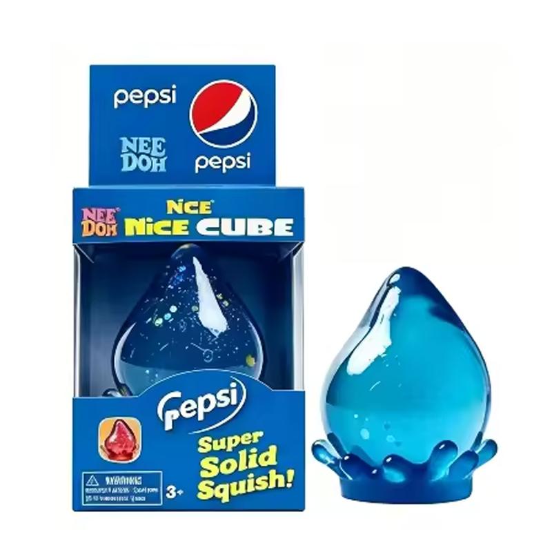 Neues NeeDoh Dippin Dazzler Ei-Donut Scherz Stressabbau Spielzeug Weichkleber Vinyl Quetschspielzeug Langsam Rückprallendes Kneif-Ornament Entspannung