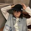 Japanese Style Short Brim Baseball Cap Solid Color Peaked Cap Casual Sunscreen Sun Hat  Sports