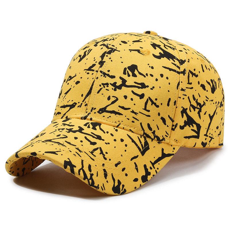 Korean Style Graffiti Baseball Cap - New Unisex Street Fashion Sun Hat for Spring/Autumn Outdoor