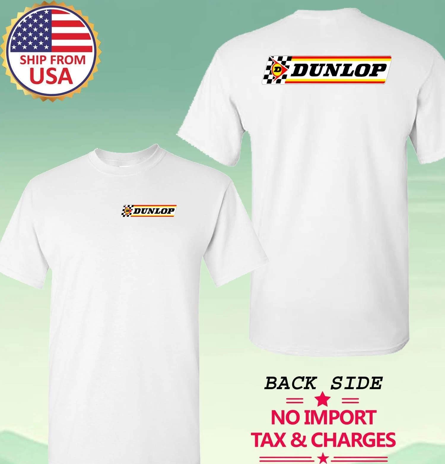 Dunlop Racing Men s White Size S-5XL 4XL
