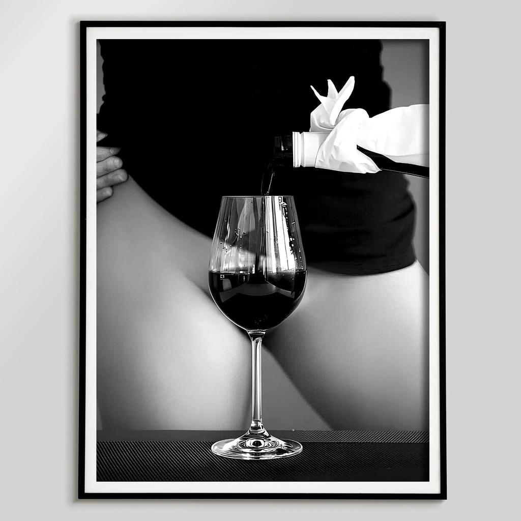 Retro Trendy Newspapers Girl Bar Magazine Cover Aesthetic Poster Print Wall Art Pictures Canvas Painting Living Room Home Decor