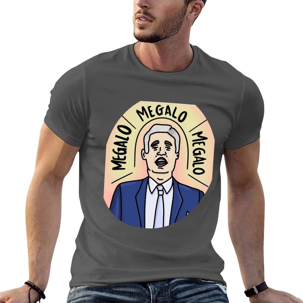 Franco Cozzo Megalo Megalo Megalo TShirt Large Size Loose Casual Tee