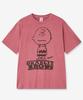 VTWO Charlie Brown Pigment T-Shirt (Red)