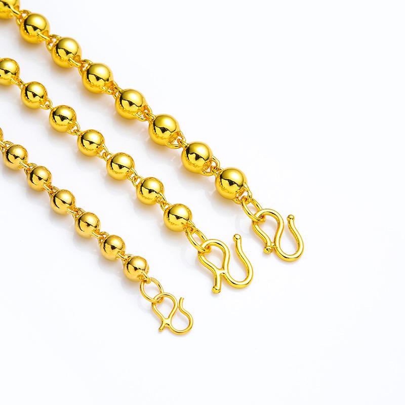 New European Coin Gold Plated Domineering Men s Double Faucet Bracelet Wide Watch Chain Gold Plated Ese  Gold Plated Jewelry BRACELET