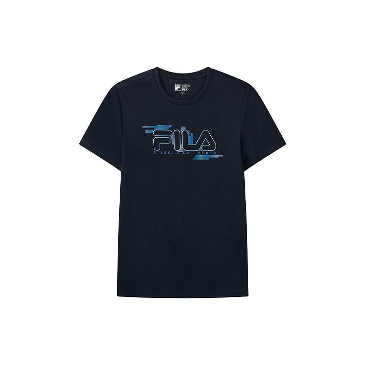 New FILA T Shirts Men's Legend Blue F11M122102FNV