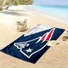 NE Patriots Print Beach Towel, Large Soft Quick Dry Towel for Beach Camping Swimming