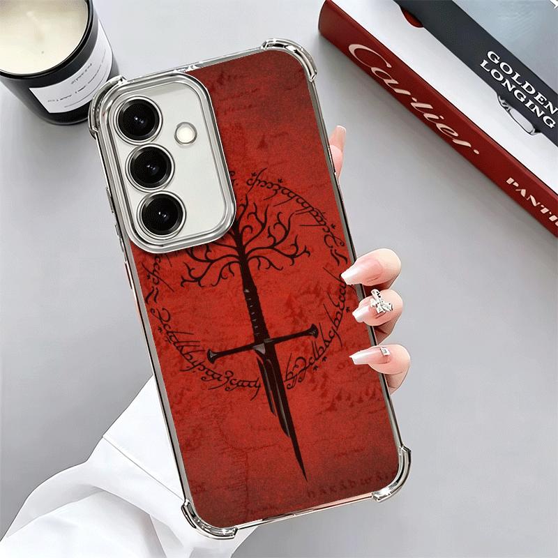 The L-Lord of The R-Rings Soft Phone Case For Samsung A17 A27 A07 A37 A57 A16 A56 A15 A55 A14 A54 A13 A53 A26 A36 A25 A35 A24 A3