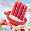 4 in 1Portable Silicone Popsicle Holder Drip-Proof Ice Cream Bracket Reusable Popsicle Protector Frozen Treats Holder for Summer
