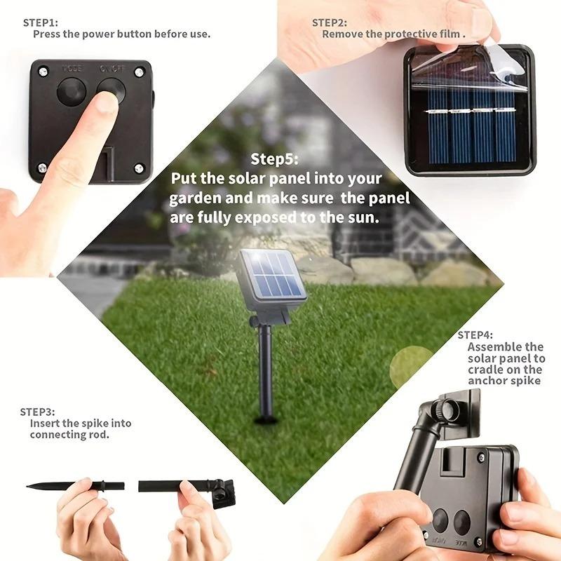 New Solar Crystal Globe LED String Lights LED Solar Outdoor Light IP65 Fairy Light Wedding Garland for Garden Party Decor