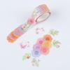 200PCS Adhesive Sticker Stylish Sticky Paper Flower Petals Tape Scrapbooking Masking Tape