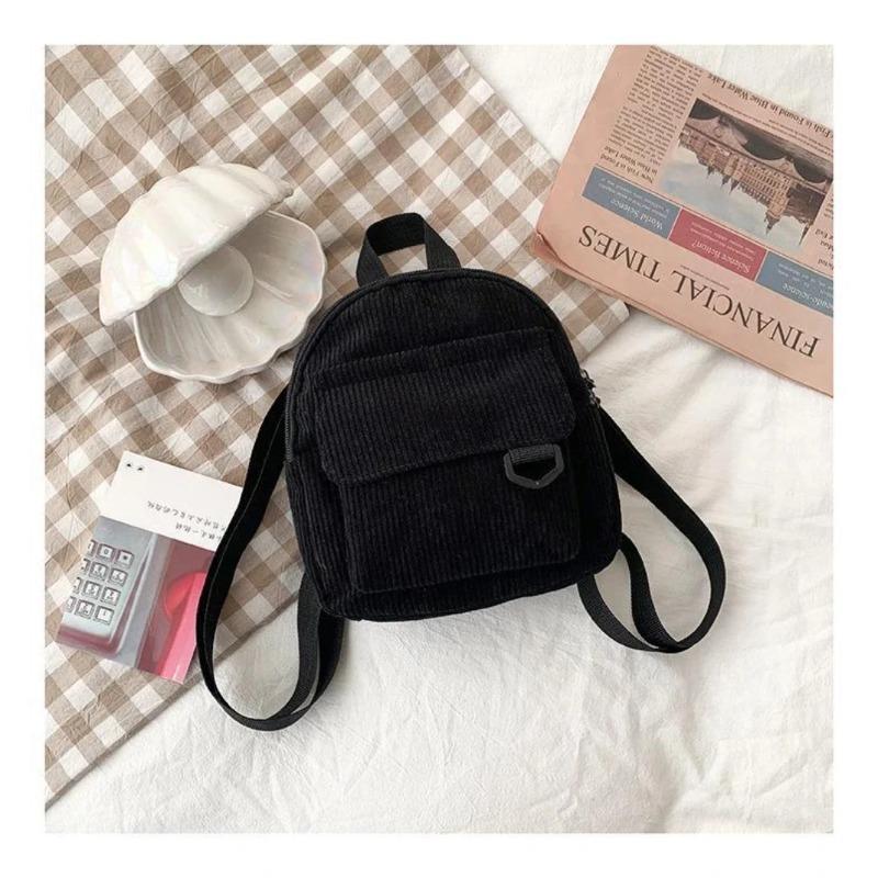 Cute Plush Mini Backpack, Versatile Commuting Bag For Students, Portable Small Capacity Makeup Backpack