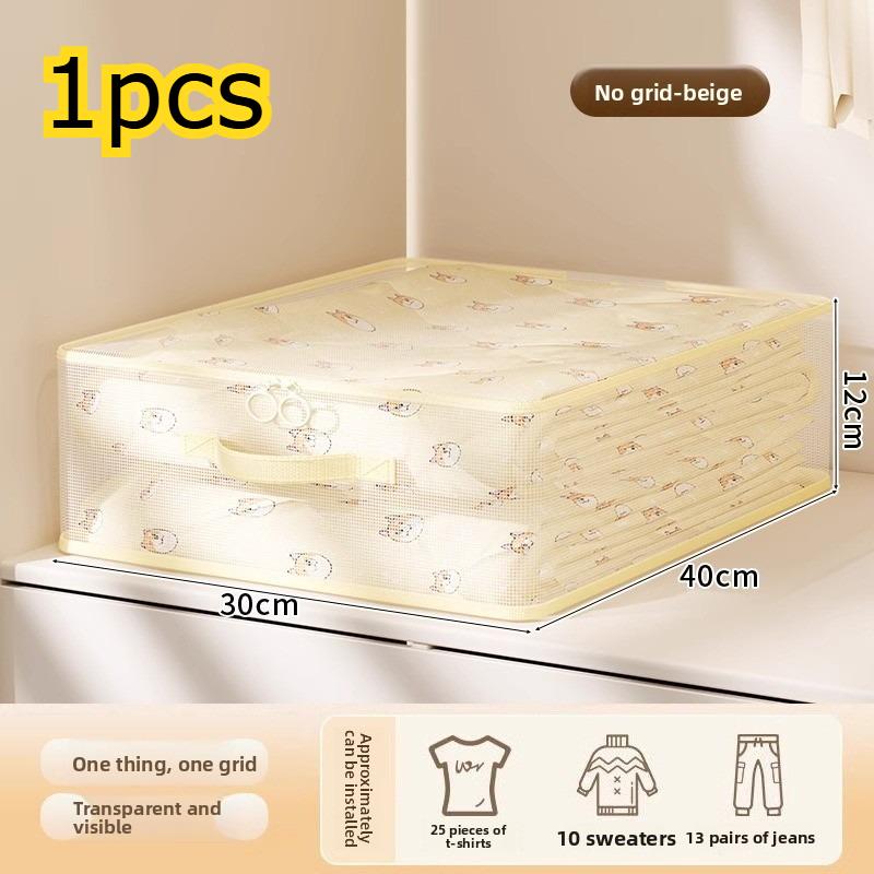 

Foldable Blanket Storage Bags Large Capacity Clothes Storage Bag Storage Containers for Organizing Bedroom Closet Clothing