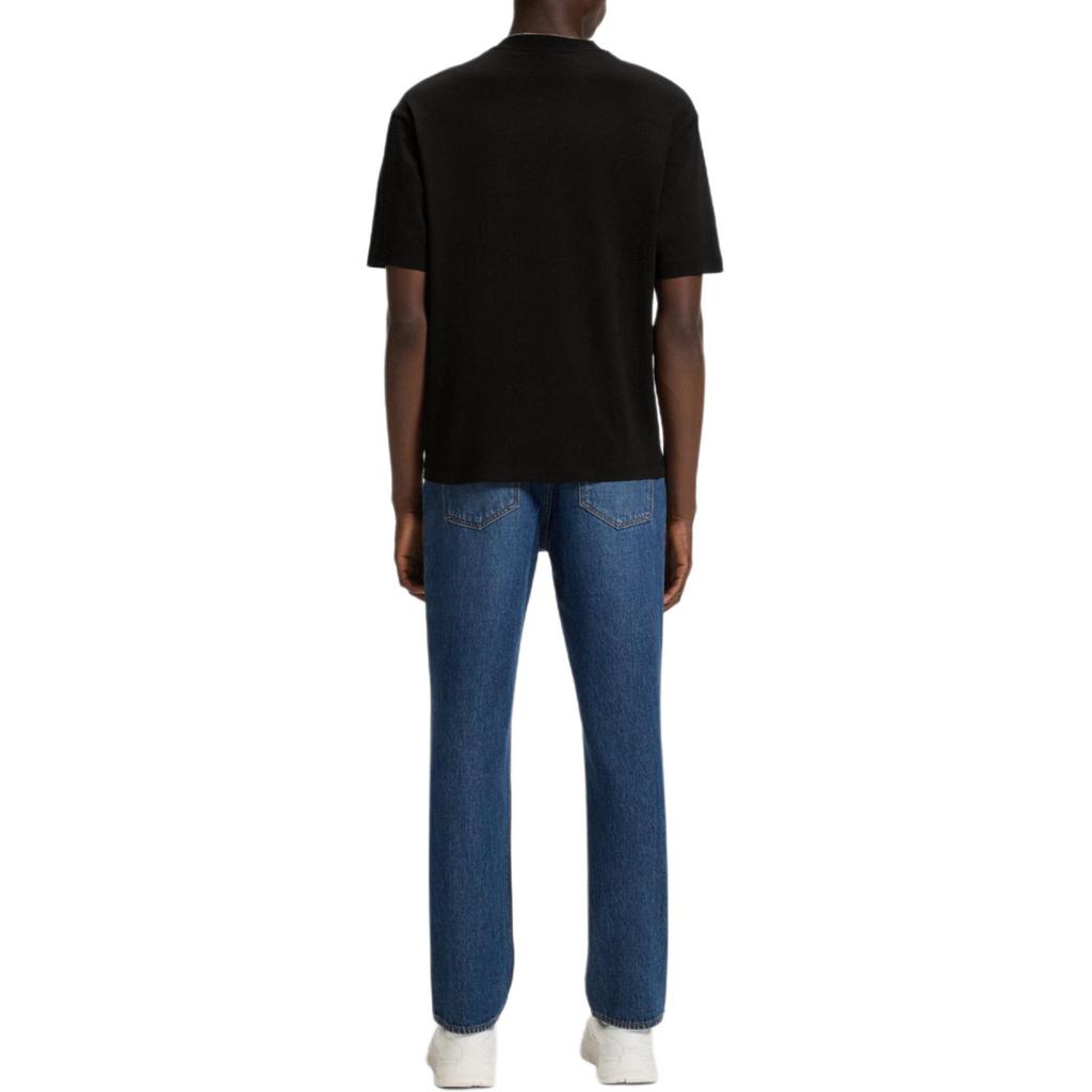 HUGO BOSS T-Shirts Men's Black Crew Neck Moderate 50545128-001