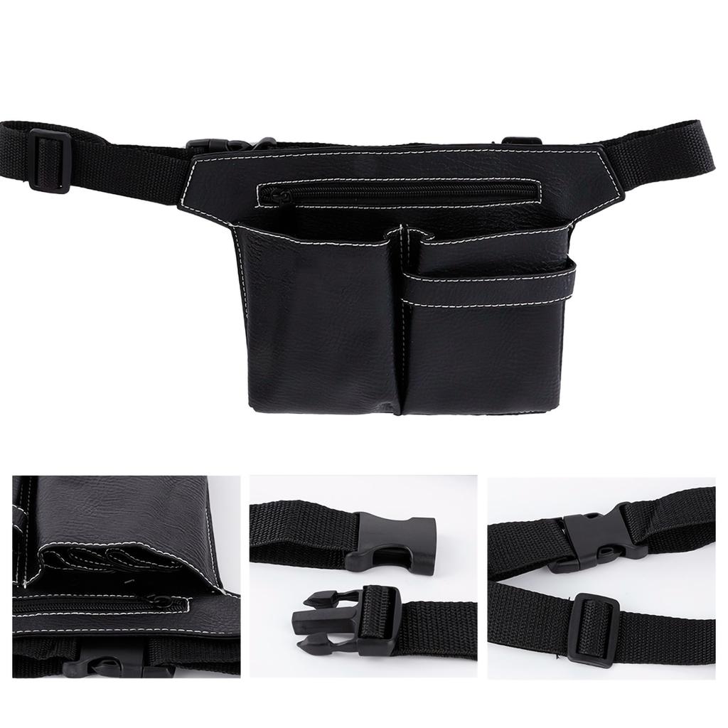 Barber Shears Waist Bag Hairdressing Salon Scissors Holster Holder Pouch
