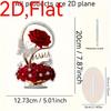 Roses, 2D Flat Acrylic, Tabletop Decoration, Ornaments, Suitable for Living Room, Bedroom, Couples, Gifts, Anniversary, Christmas, Halloween