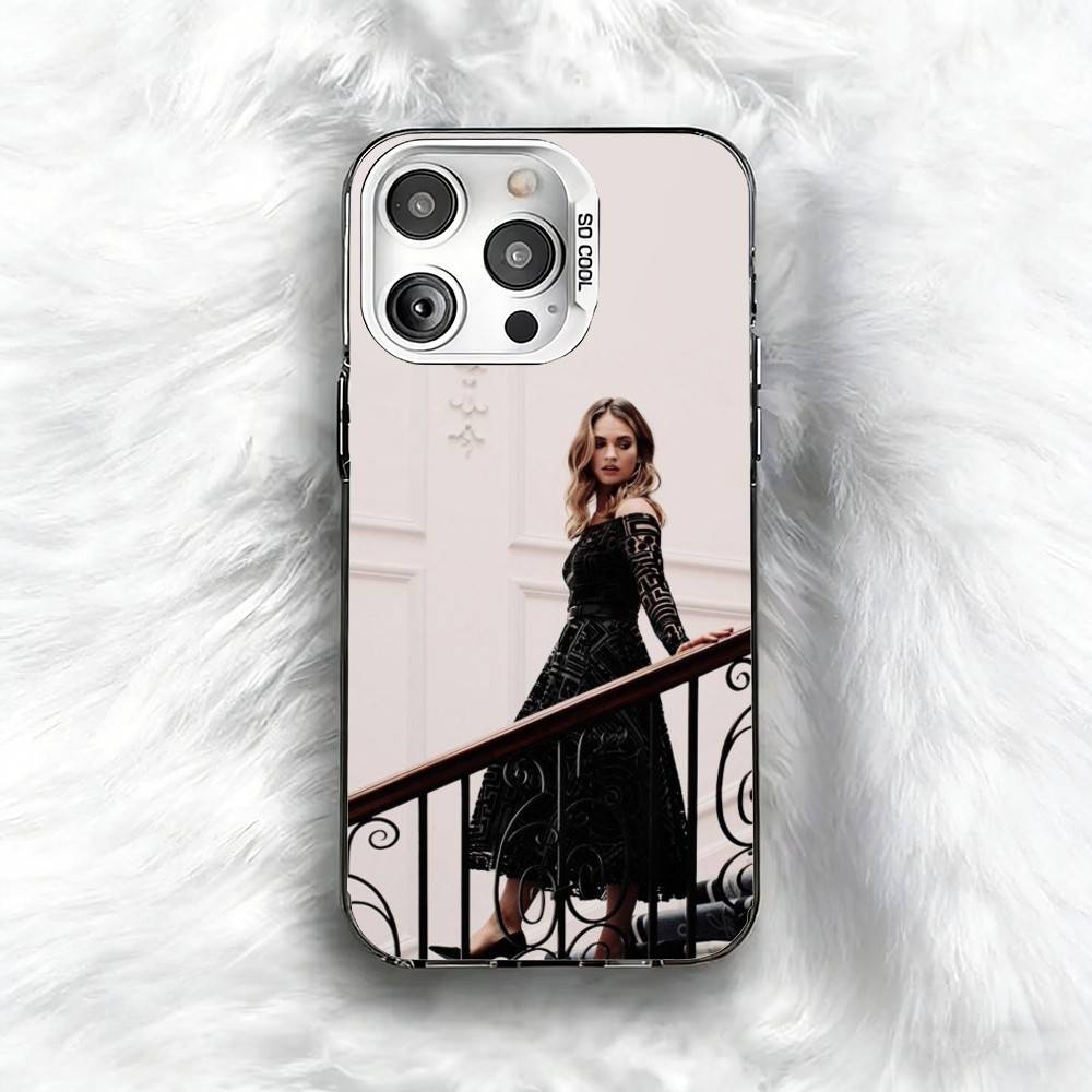 Actor L-Lily J-James Phone Case For iPhone 16 17 15 14 12 13 Pro Max Black Color Shockproof Cover