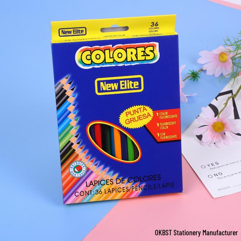 Blaue Schmetterling-Buntstifte für Kinder: 12, 18 und 24 Farben – Kunst- und Malset
