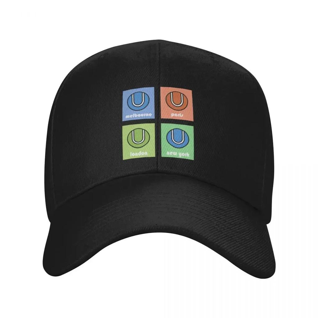 Tennis grand slam cities Baseball Cap beach hat Military Tactical Cap Beach Outing summer hat Unisexs Tennis Women's
