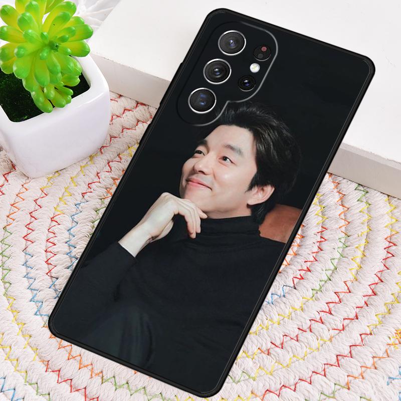 

GongYoo Goblin Korean Drama print Silicone Phone Case For Samsung Galaxy note 10 pro S26 S24 S23 S22 S21 Plus S25Ultra Cover Galaxy S24 FE