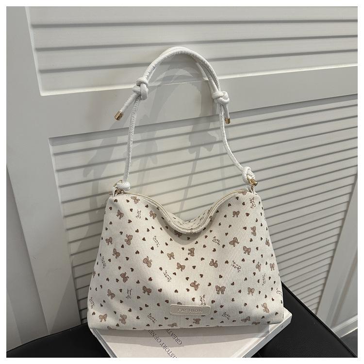 

Large Capacity Simple Shoulder Bag for Women Trendy Crossbody Bag Fashiable and Versatile Commuting Tote Bag Simple Design білий