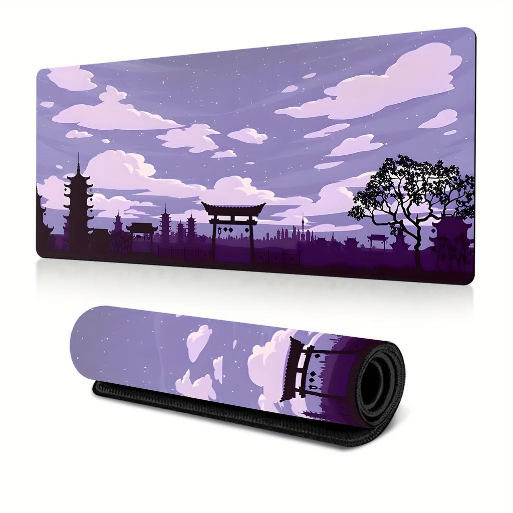 Large Mouse Pad Desk Mat Home Office Gaming Mousepad Extended Desk pad Computer Keyboard Mouse Mat Non-Slip Desk Accessories