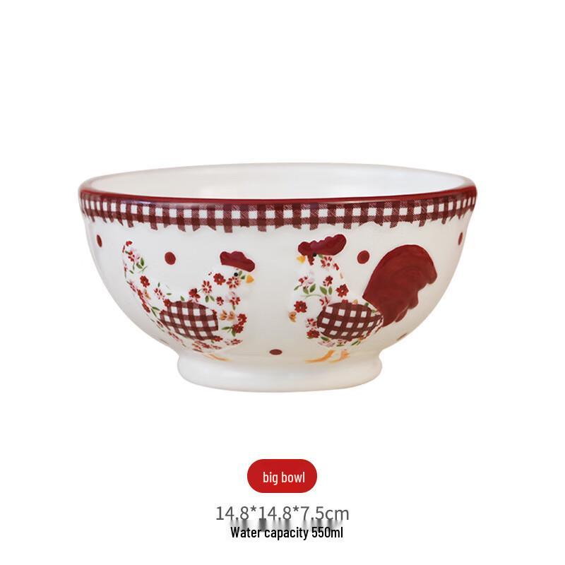 AQ Cartoon Animal Ceramic Bowl