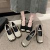 Thick Heel with Skirt High Heels 2025 Autumn New Fashion High Sense Small Fragrant French Retro Mary Jane Single Shoes