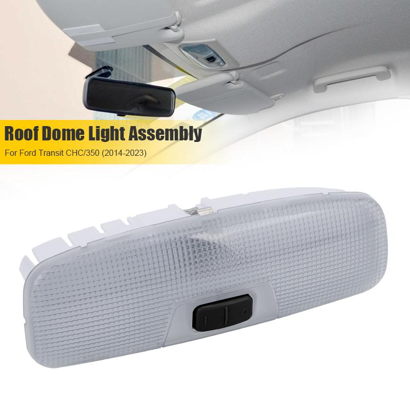 Roof Reading Light Interior LED Dome Lamp For Ford C-MAX 2006-2014 Transit-350 Focus Fiesta 8A6A-13776AB 8A6A13776CA BE8Z13776AA 1pc Black