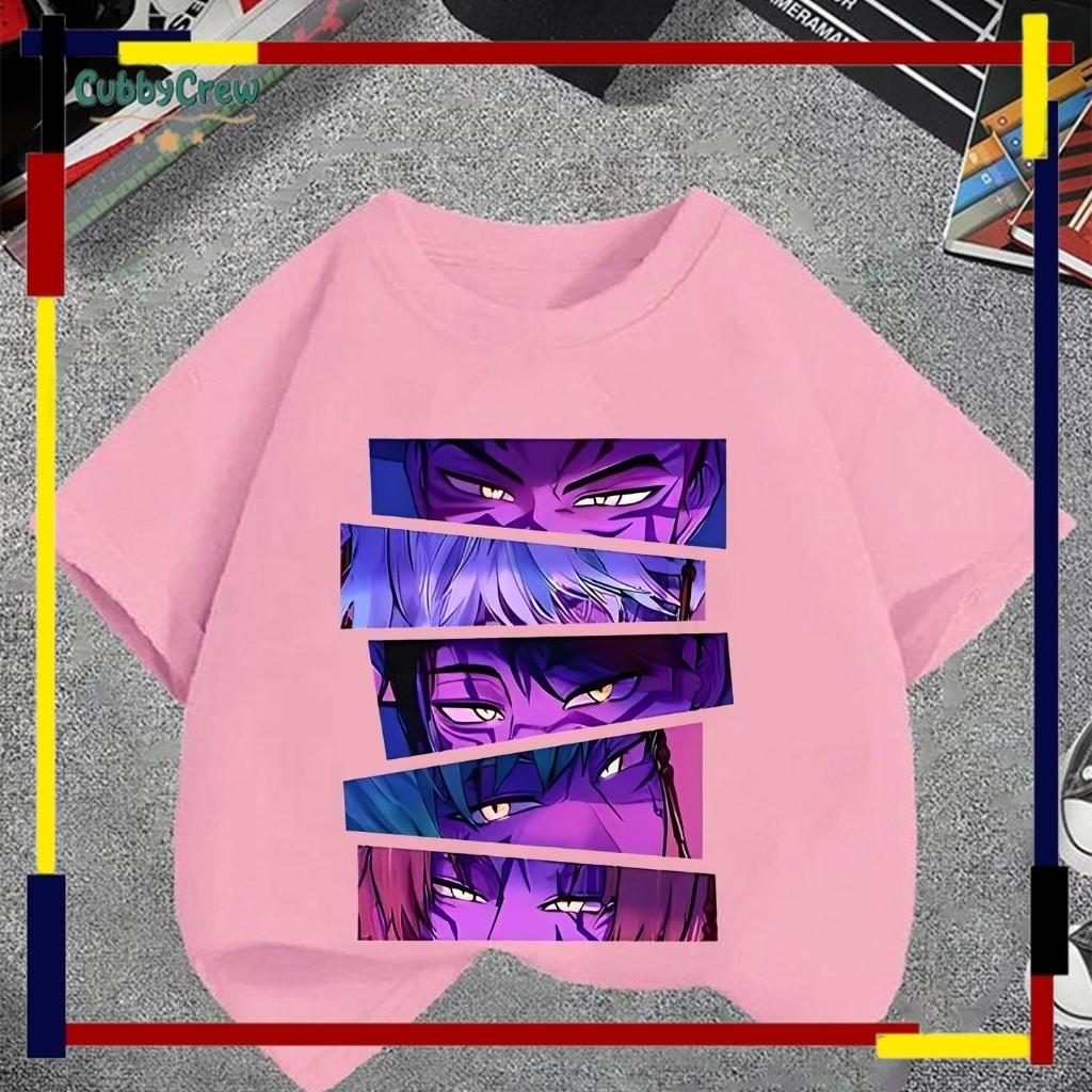 CubbyCrew's new cool Kpop Huntrix printed children's round neck top
