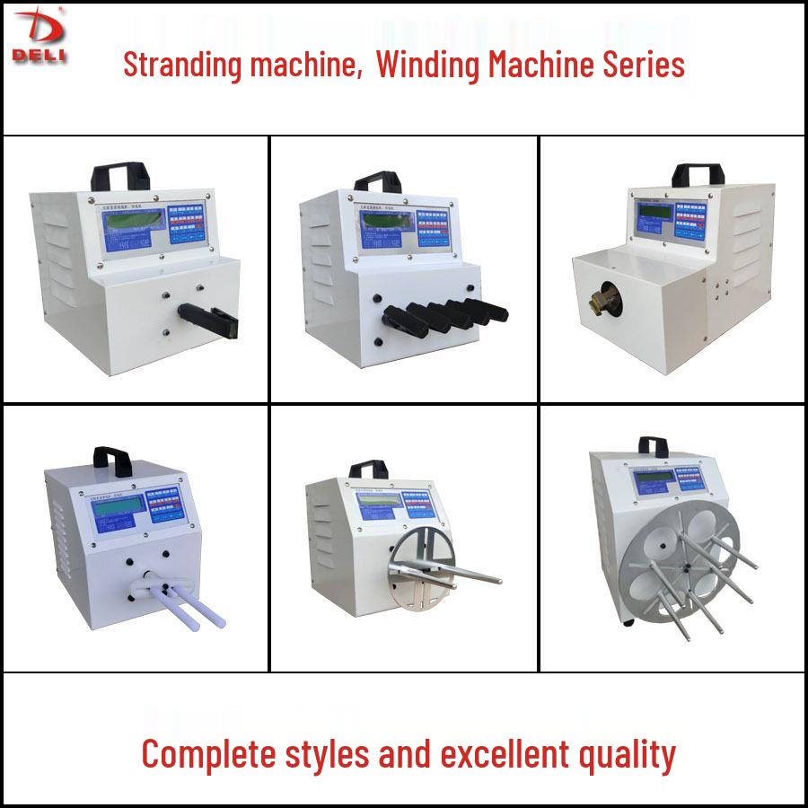 USB Data Cable Auto-Winding and Twisting Machine Small Clip