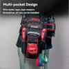 STARJIFF Heavy Duty 1680D Quick-Hang Tool Belt Bag Electrician Organizer with Tape Measure And Hook for Hand Tools