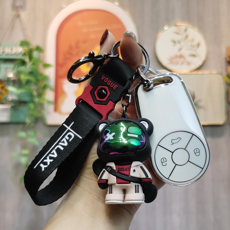 Compatible Key Case for ORA Good Cat, Black Cat R1, White Cat R2 - High-End Car Remote Shell for Men and Women